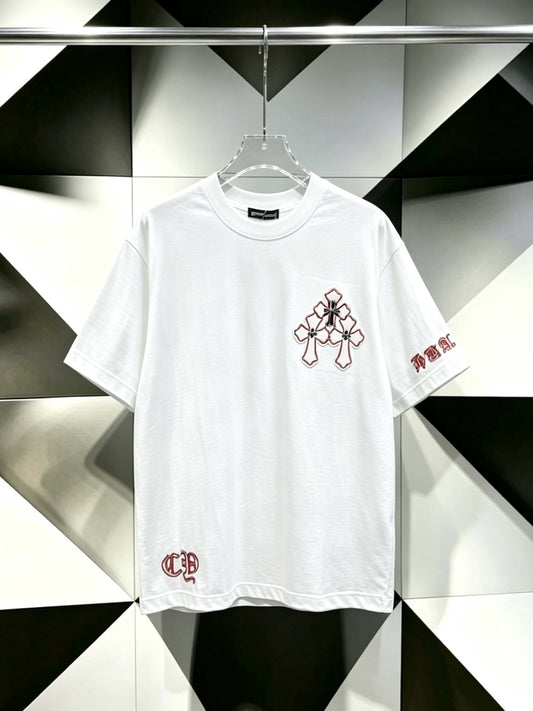 Chrome Hearts Clustered Cross Graphic T-Shirt — hero
