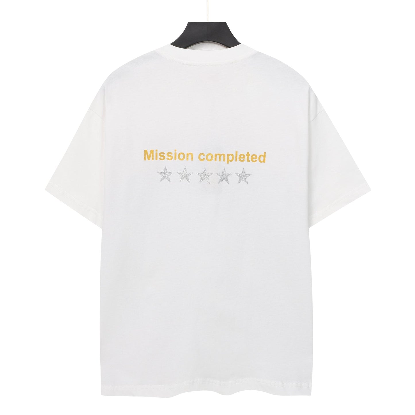 Godspeed Mission Completed Graphic T-Shirt — back