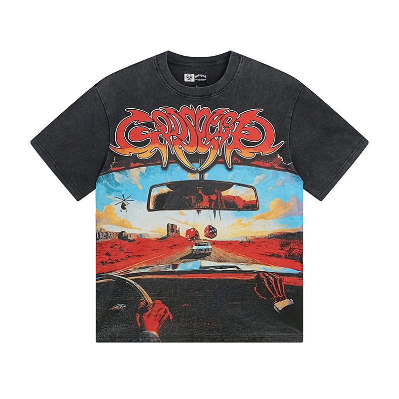 Godspeed Road Cockpit Graphic T-Shirt — hero