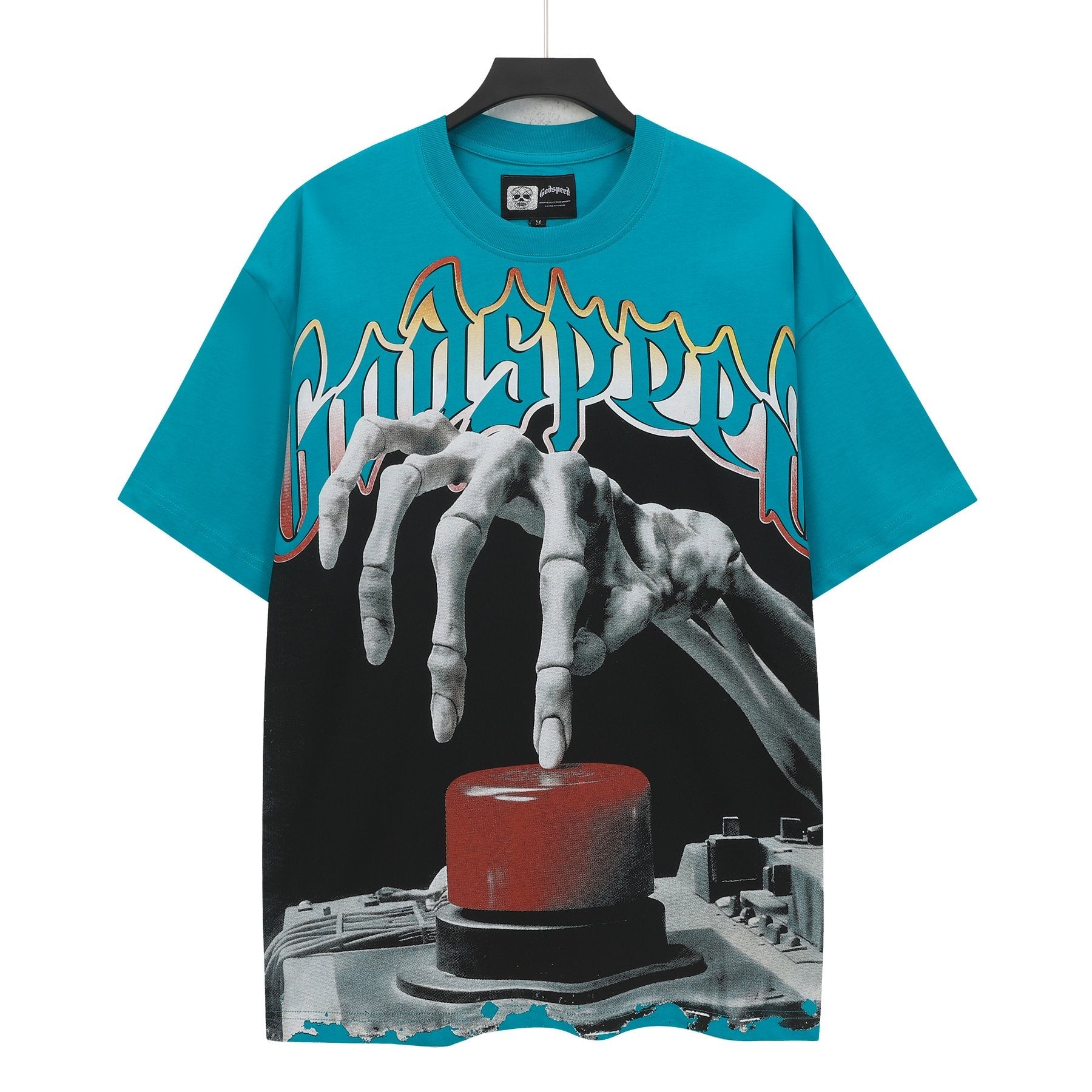 Godspeed Out of Many One Graphic T-Shirt — front
