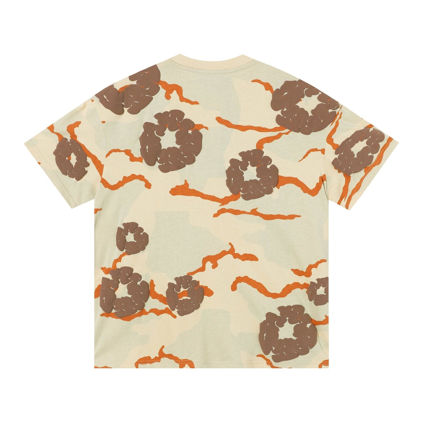 DENIM TEARS Cotton Flower Camo Short-Sleeve Set — back