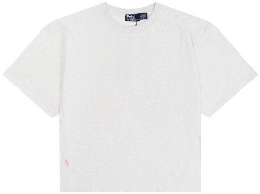 Test2-Ralph Lauren Embroidered Pony Oversized Drop-Shoulder T-Shirt — hero