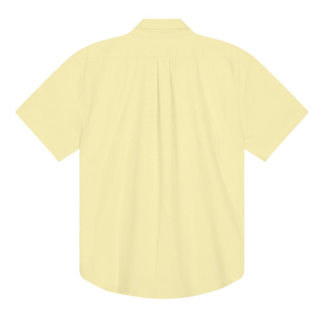 Test2-Ralph Lauren Cotton Oxford Short-Sleeve Button-Down Shirt — back