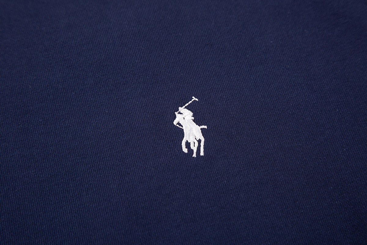 Test2-Ralph Lauren Embroidered Letter Relaxed Crewneck T-Shirt — detail