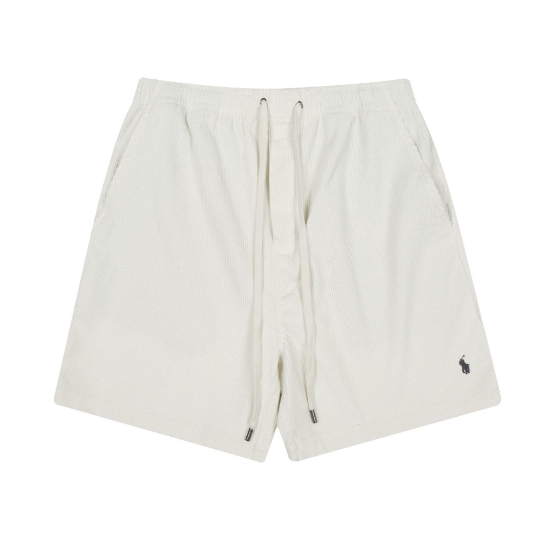 Test2-Ralph Lauren Cotton Corduroy Drawstring Shorts — front