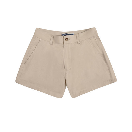 Test2-Ralph Lauren Women's Cotton Twill A-Line Tailored Shorts — hero