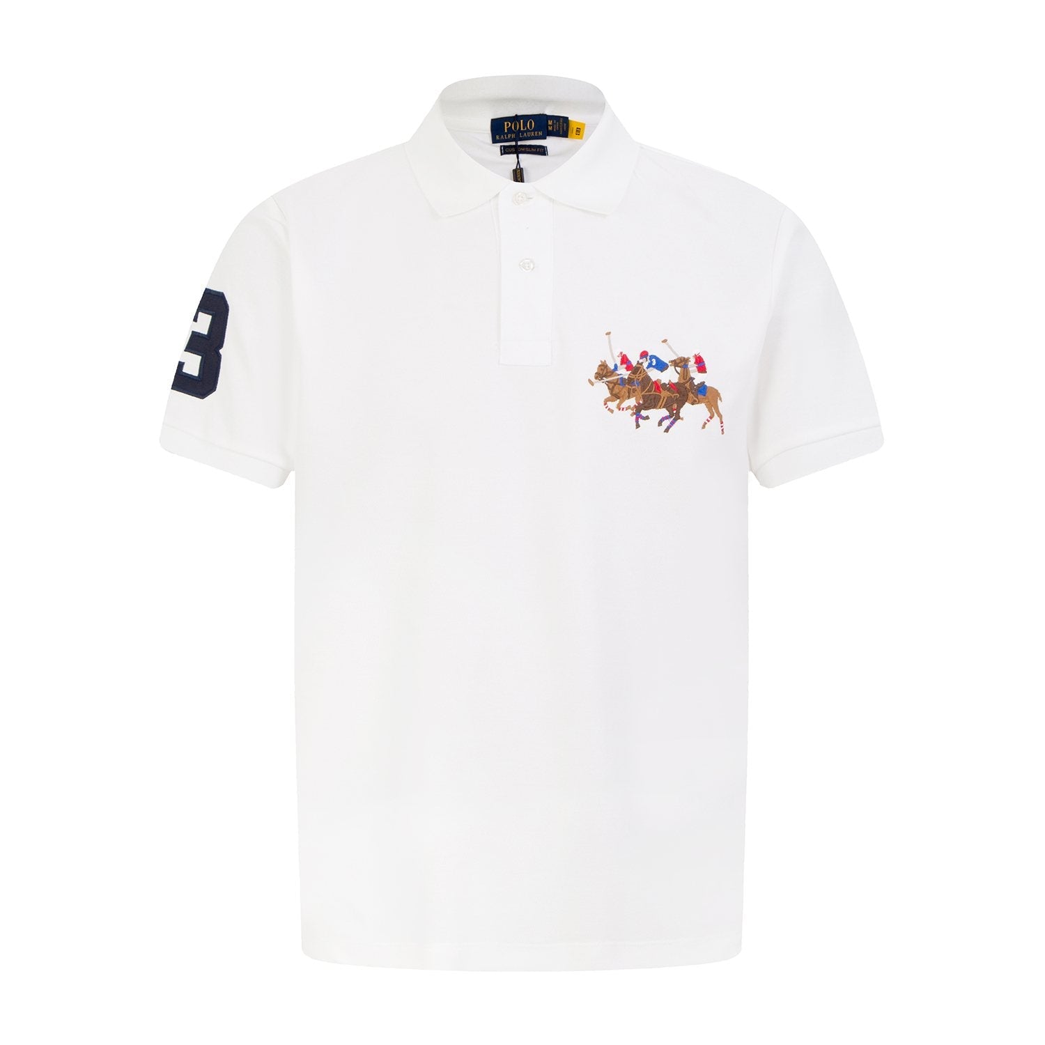 Test2-Ralph Lauren Embroidered Horse Short-Sleeve Polo Shirt — hero