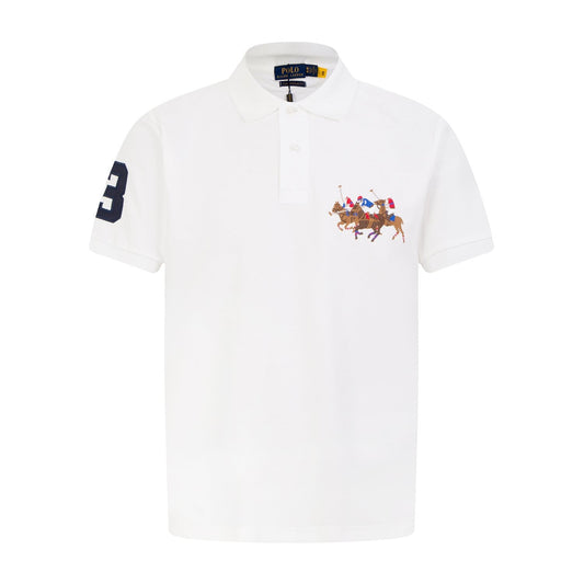 Test2-Ralph Lauren Embroidered Horse Short-Sleeve Polo Shirt — hero