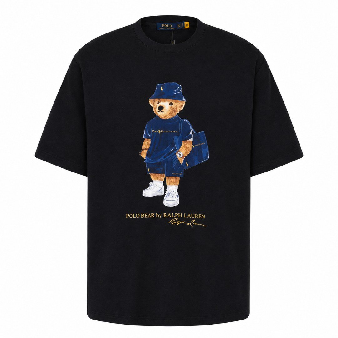 Test2-Ralph Lauren Polo Bear Graphic T-Shirt — front