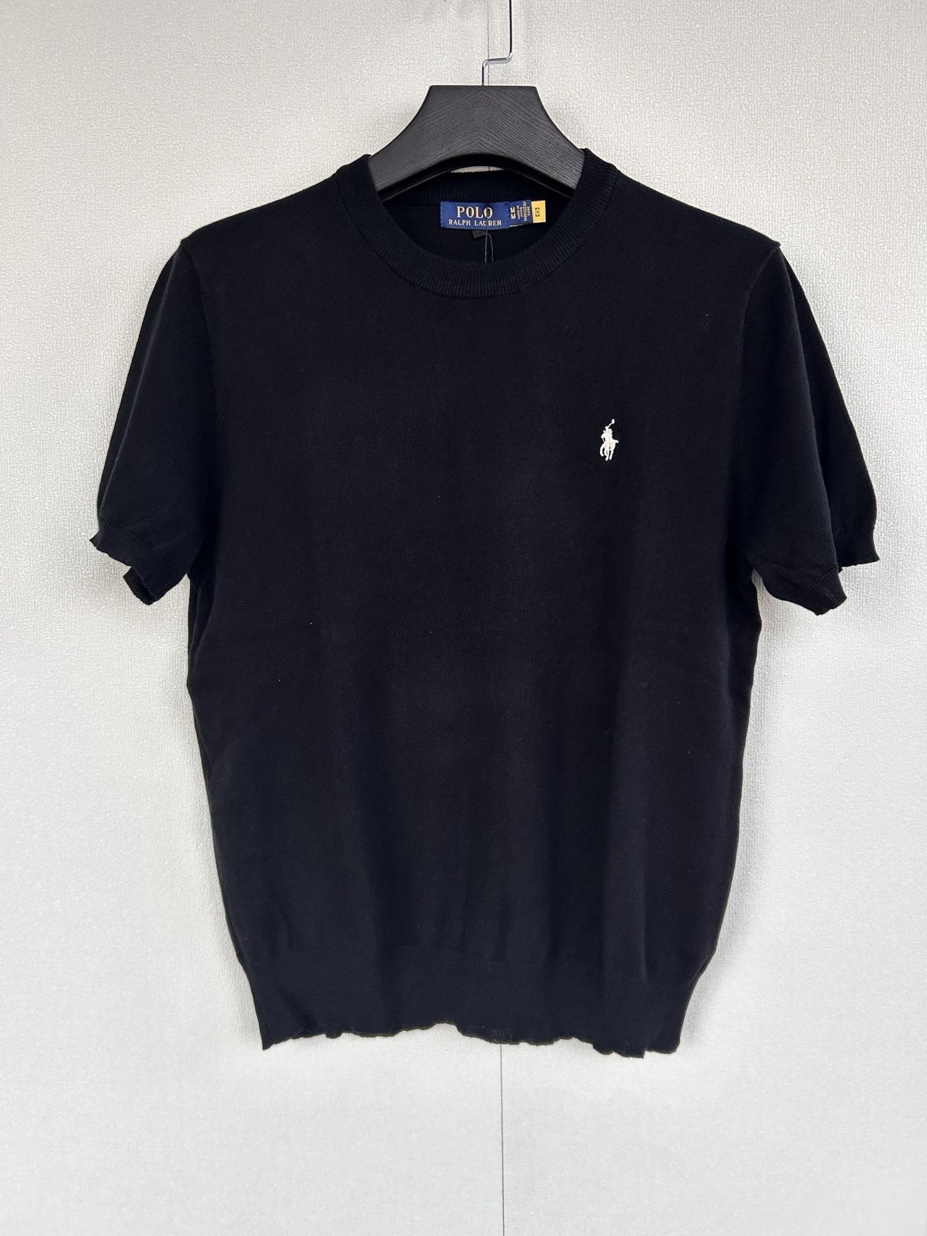 Test2-Ralph Lauren Lightweight Short-Sleeve Knit Top — front