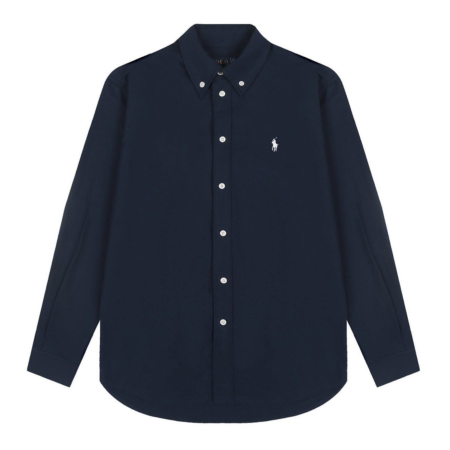Test2-Ralph Lauren Cotton Oxford Button-Down Shirt — front